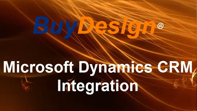 BuyDesign Demo for Microsoft Dynamics CRM